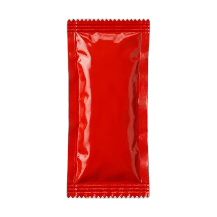Hot sauce packet