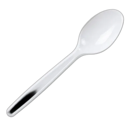 Plastic spoon