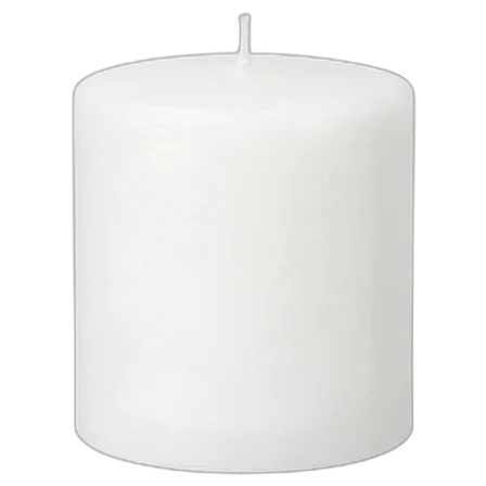 Scented pillar candle