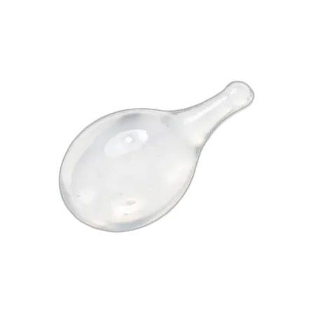 Hot-glue bead (1 mg)
